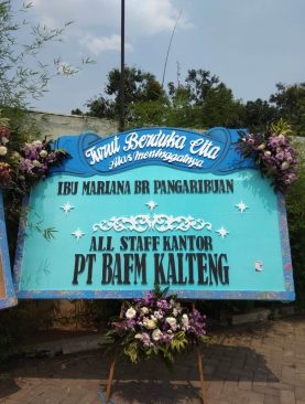 Bunga Papan - Turut Berduka Cita