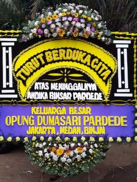 Bunga Papan - Turut Berduka Cita